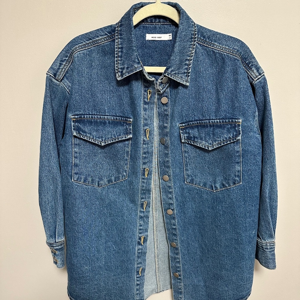 Mod Ref Classic Blue Denim Jean Jacket
